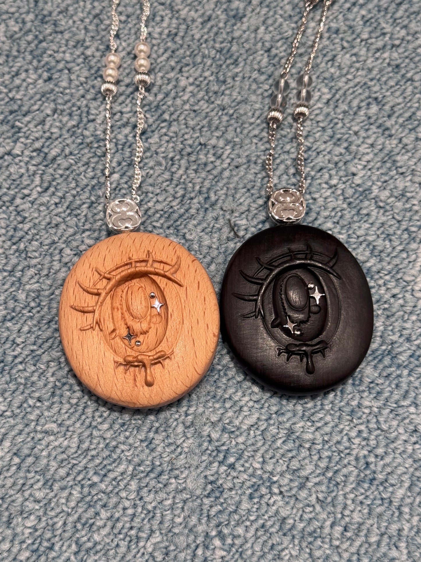 Don't Blink | Crystal Wood Long Necklace