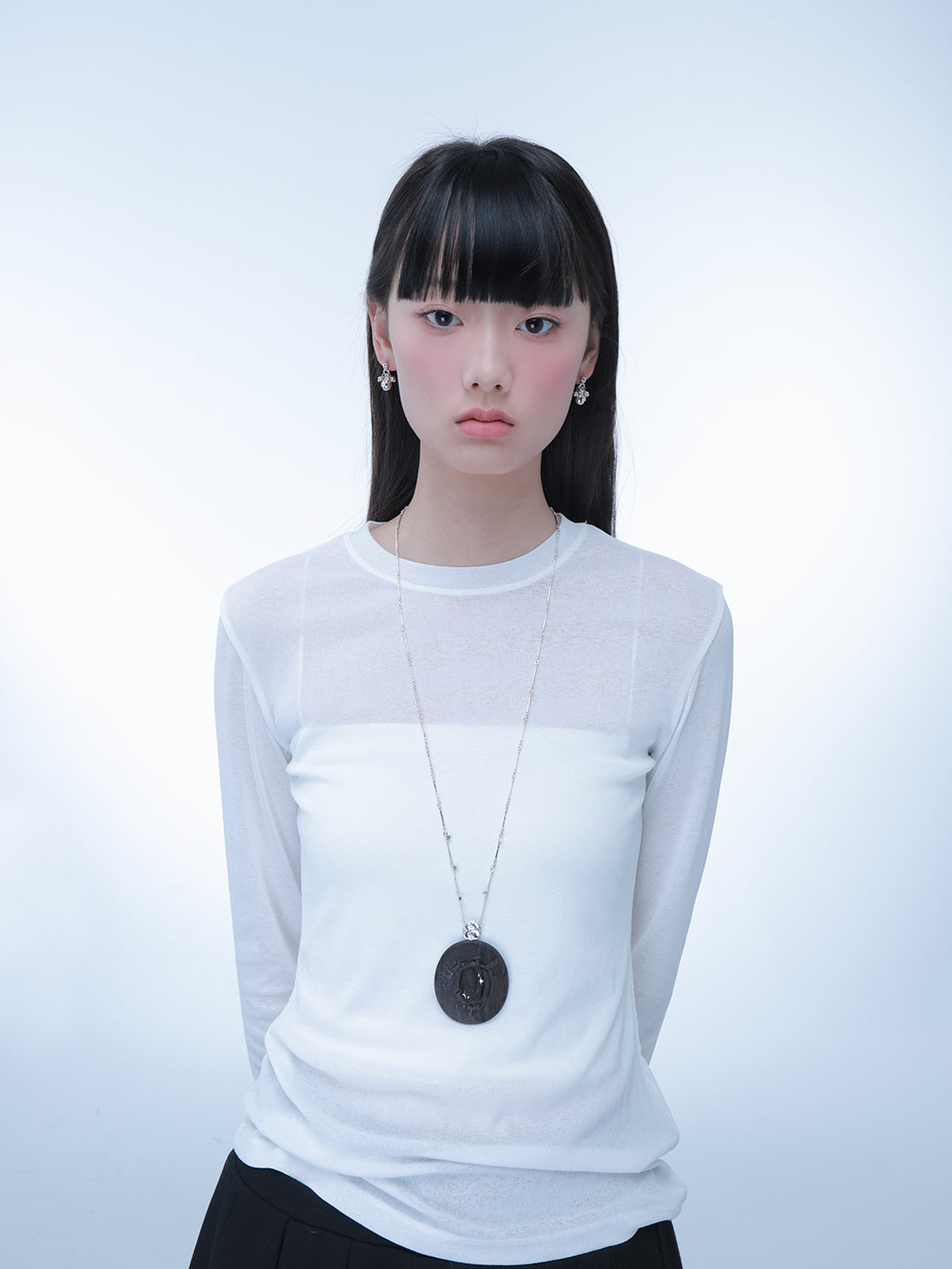 Tassel Eggy Pendant Earrings