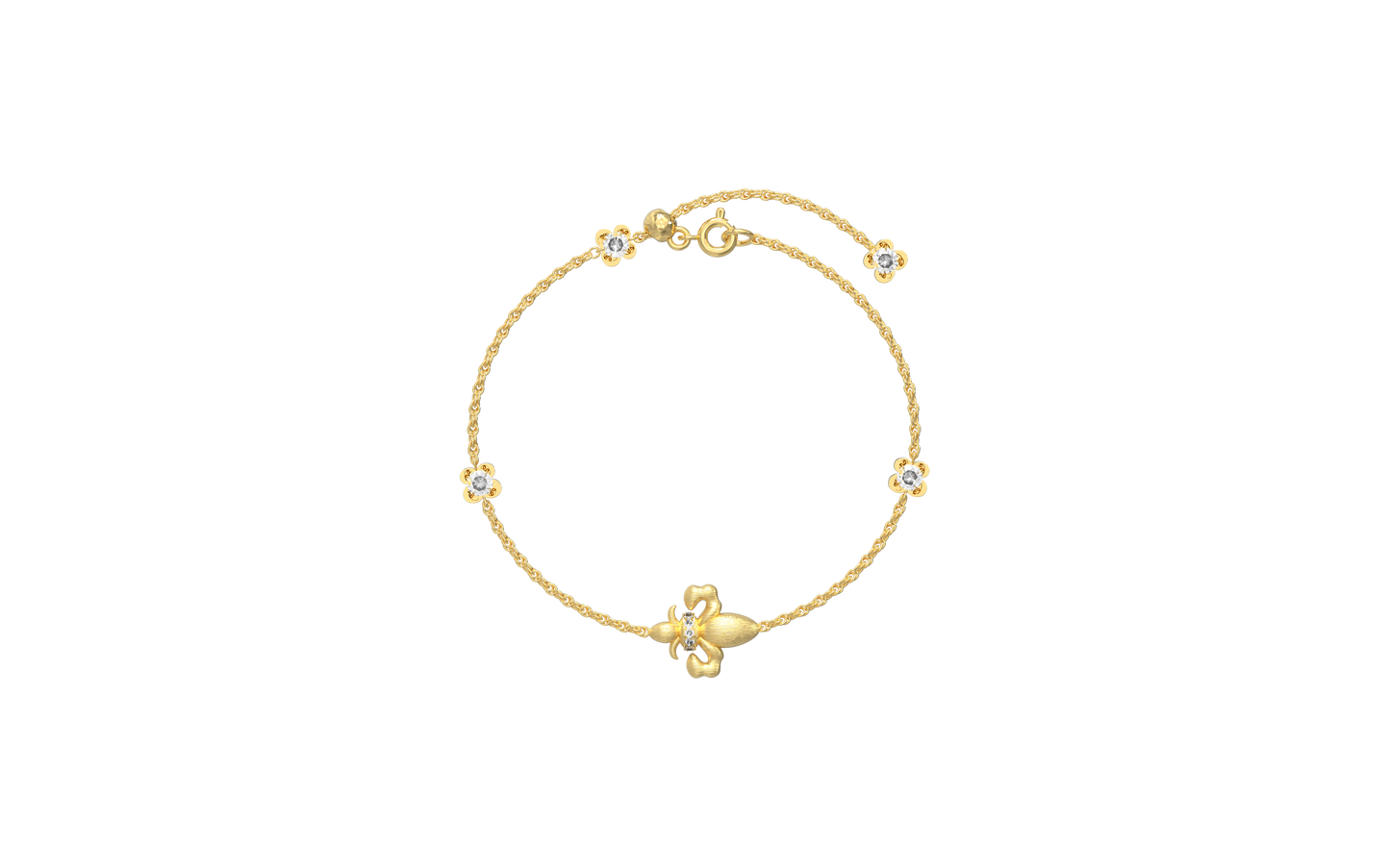 Luminis Veil|Adjustable Iris Bracelet
