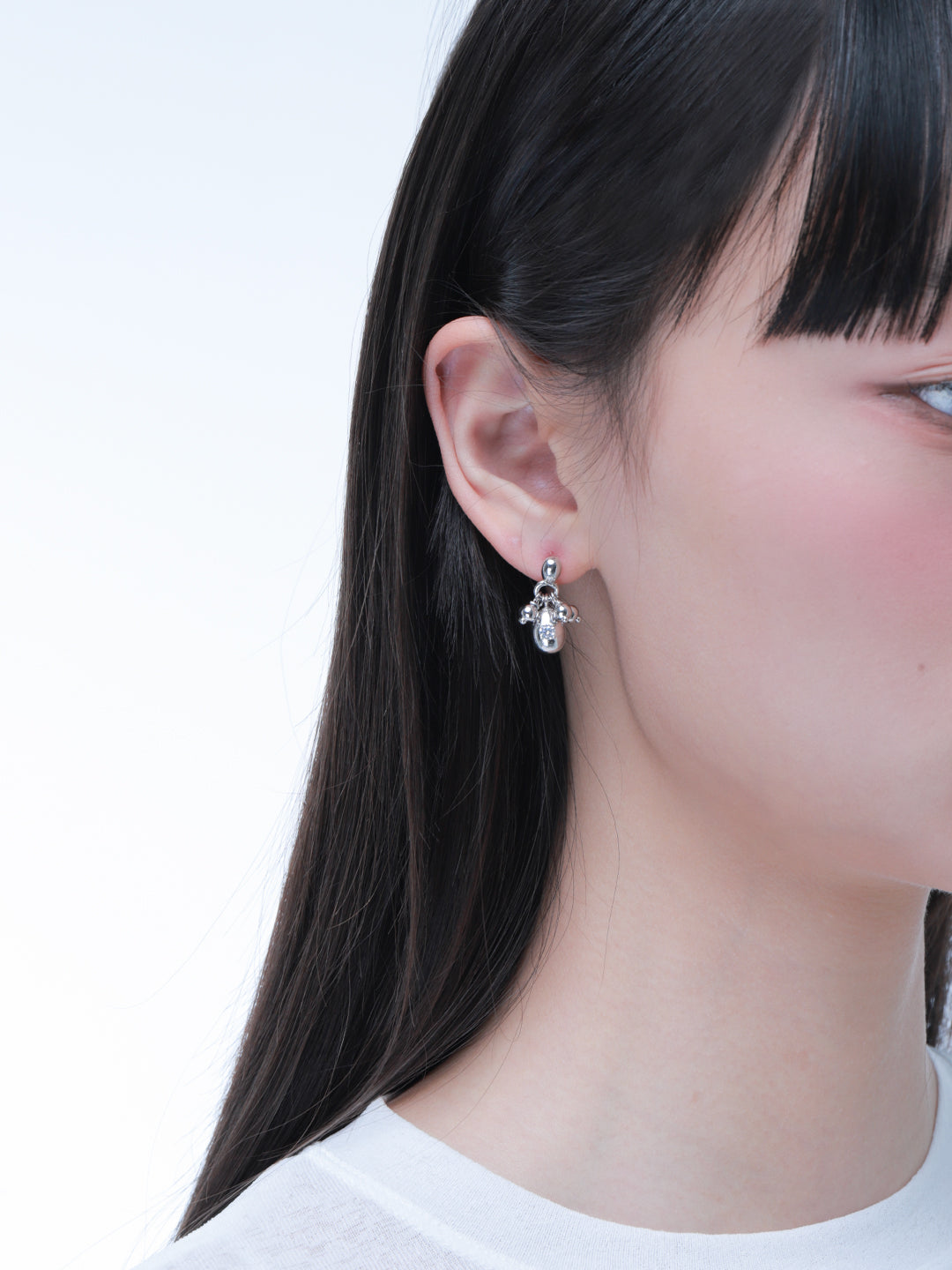 Tassel Eggy Pendant Earrings