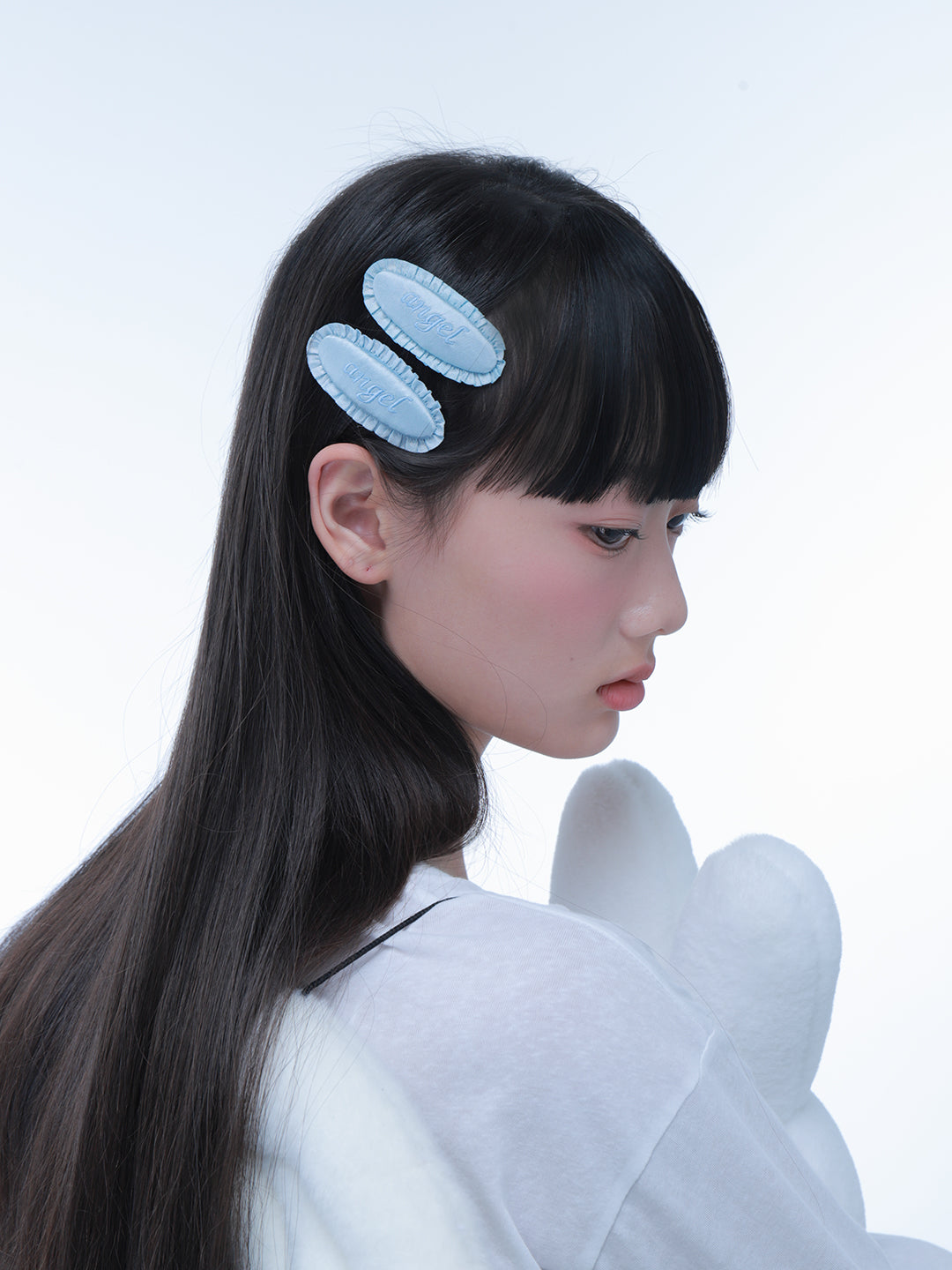 Angel 100% Silk Hair Clips(A pair)