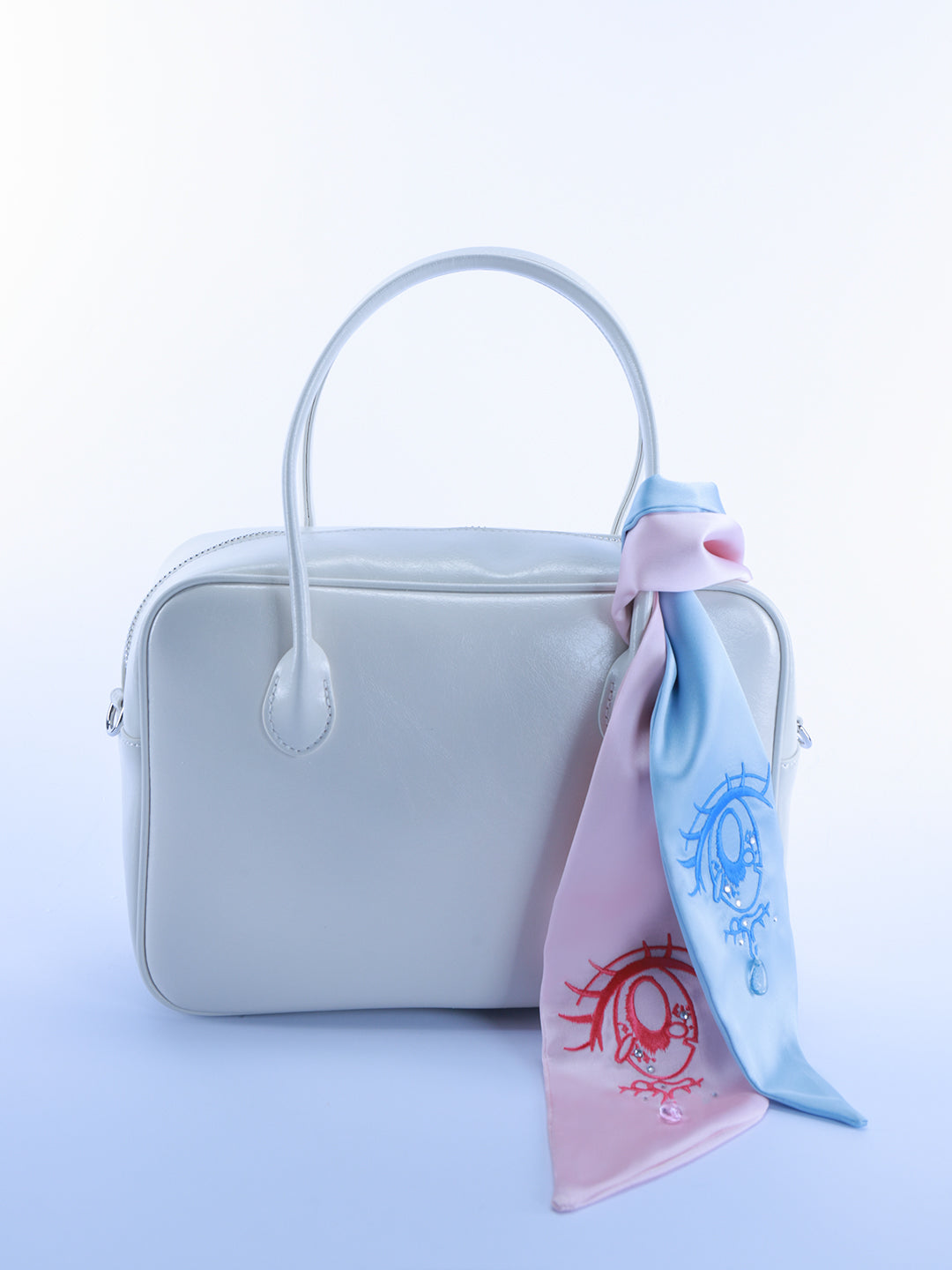 Don't Blink|Satin Scarf&Charm