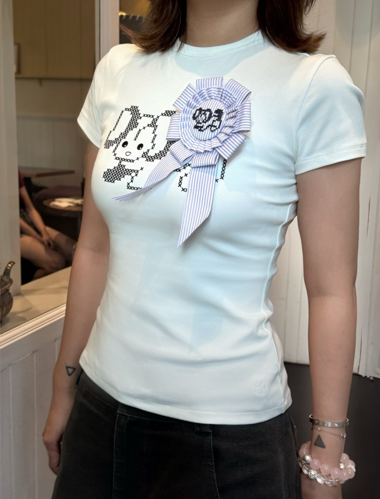 Puppy Club|Cotton Tshirt Top
