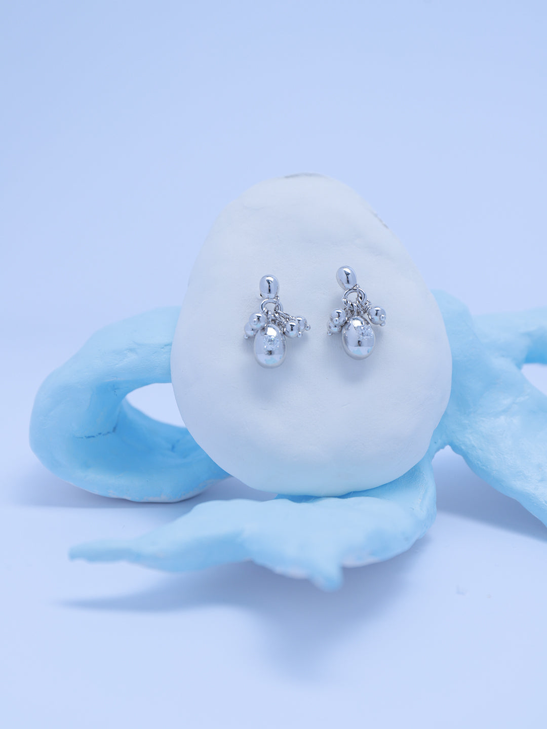 Tassel Eggy Pendant Earrings