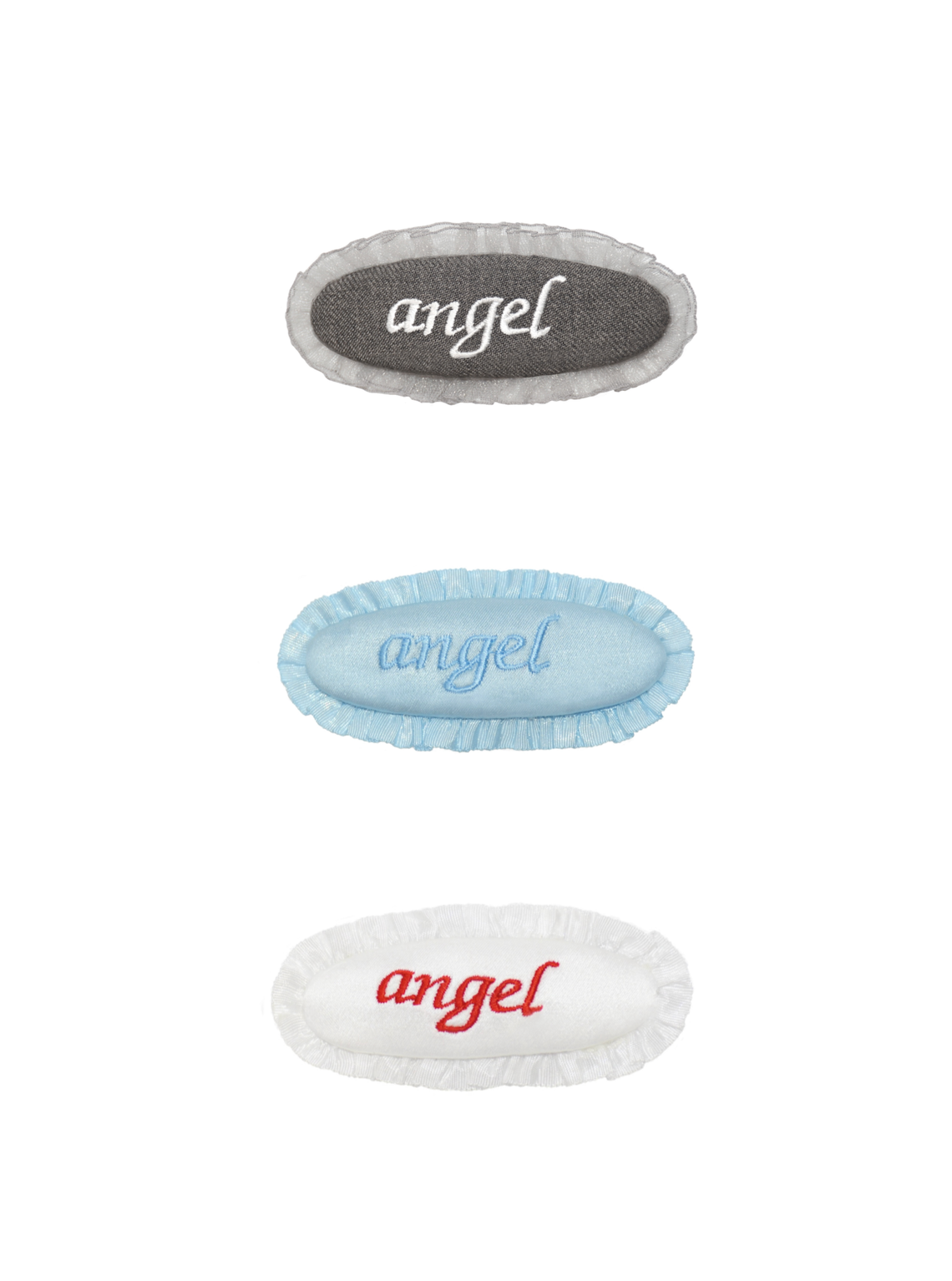 Angel 100% Silk Hair Clips(A pair)