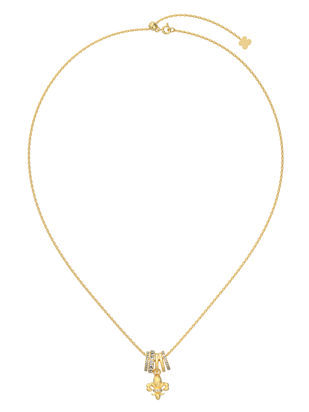 Luminis Veil | Multi-Rings Pendant Necklace