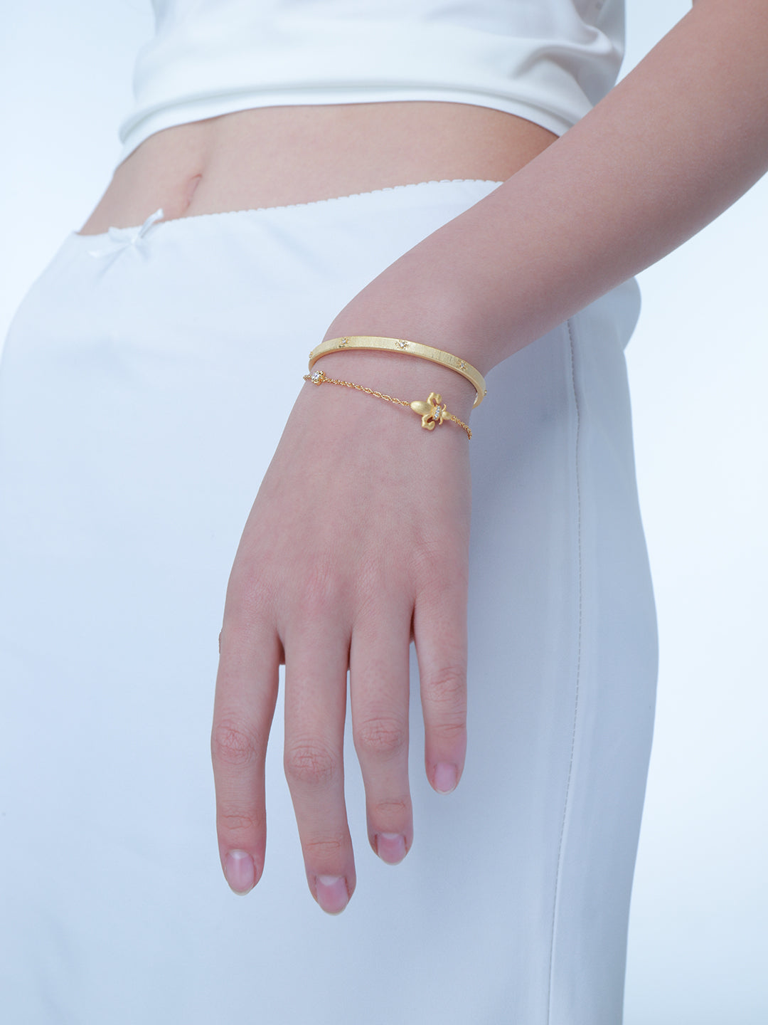 Luminis Veil｜Adjustable Iris Bracelet